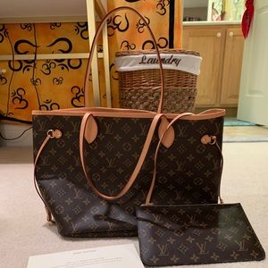 REAL authentic Louis Vuitton neverfull mm